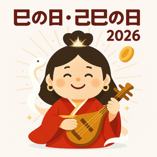 弁財天様と白蛇「巳の日・己巳の日 2026」