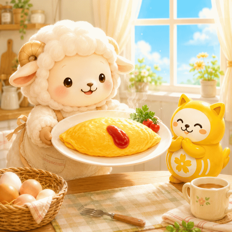 6月2日は「オムレツの日」 丁未 × 二黒土星で迎える、包んだ福が金運を育てる日