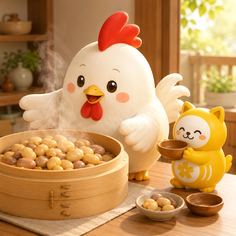 6月4日は「蒸し豆の日」 己酉×四緑木星で身近な財がふっくら満ちる日