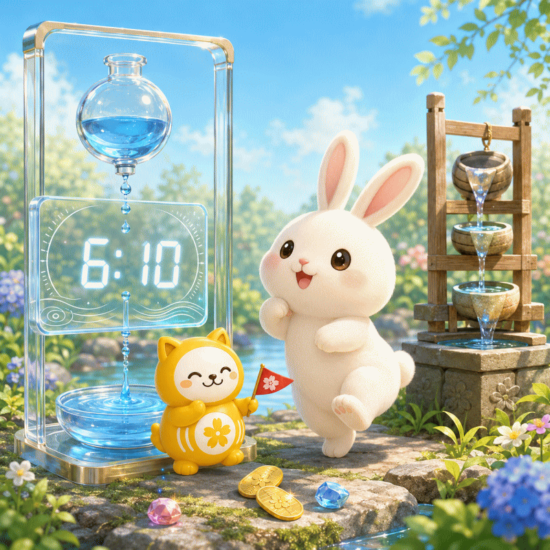 6月10日は「時の記念日」 乙卯 × 一白水星で迎える、刻む時間が金運を潤す日