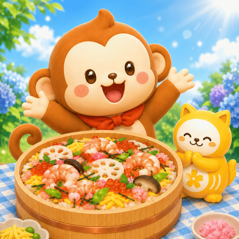 6月27日は「ちらし寿司の日」 壬申 × 一白水星で迎える、祝いの彩りが金運の御縁をにぎわす日