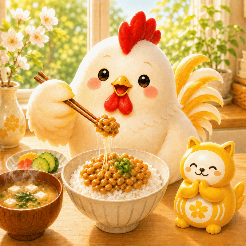 7月10日は「納豆の日」 乙酉 × 六白金星で迎える、粘り強さが御縁を招き、大きな金運へ実る日