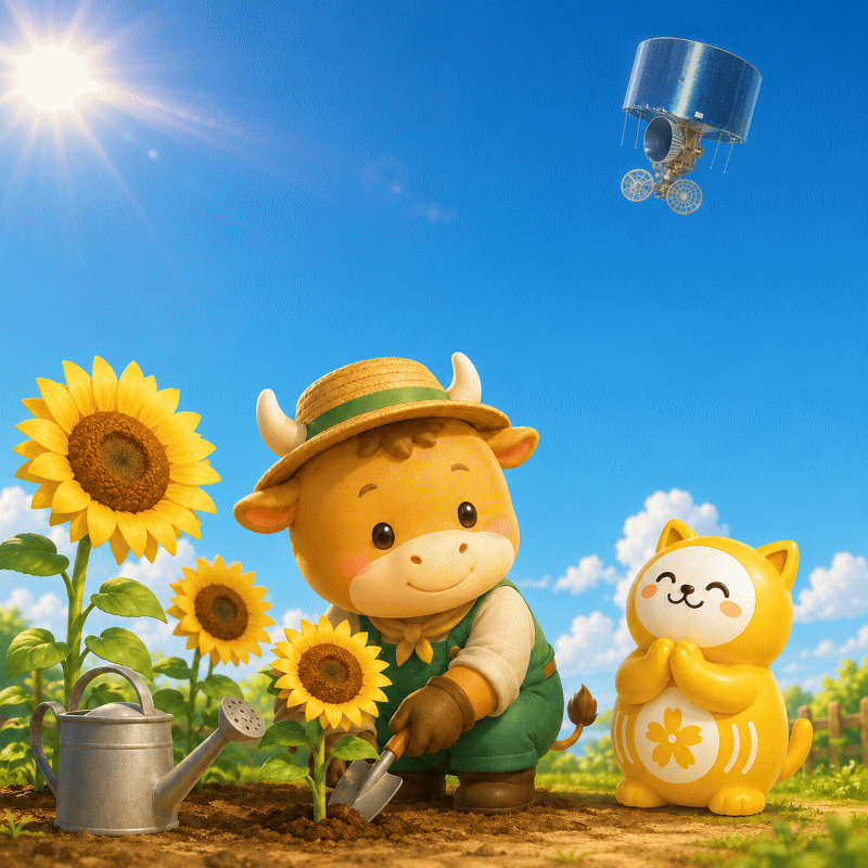 7月14日は「ひまわりの日」 己丑 × 二黒土星で迎える、大切に見つめてきたものが金運の実りへ育つ日