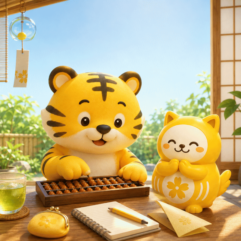 8月8日は「そろばんの日」 甲寅 × 四緑木星 × 寅の日、数字を確かめて目標を決め、動いた先で良縁と金運が広がる日