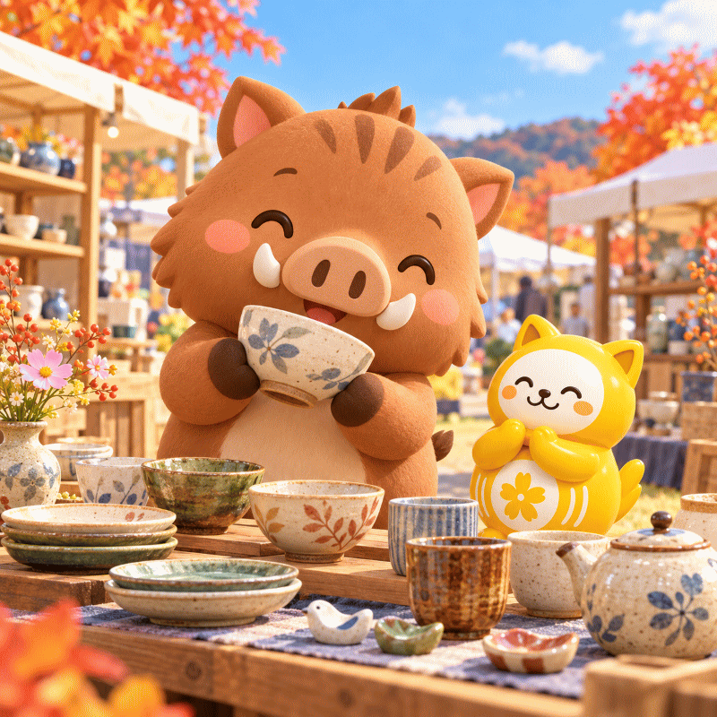 10月4日は「陶器の日」 辛亥 × 一白水星で、暮らしに合う器とお金の向け先を確かめる日