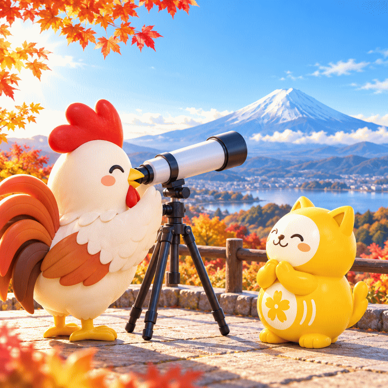 10月2日は「望遠鏡の日」 己酉 × 三碧木星、大安に見極めた答えを伝えて金運へつなげる日