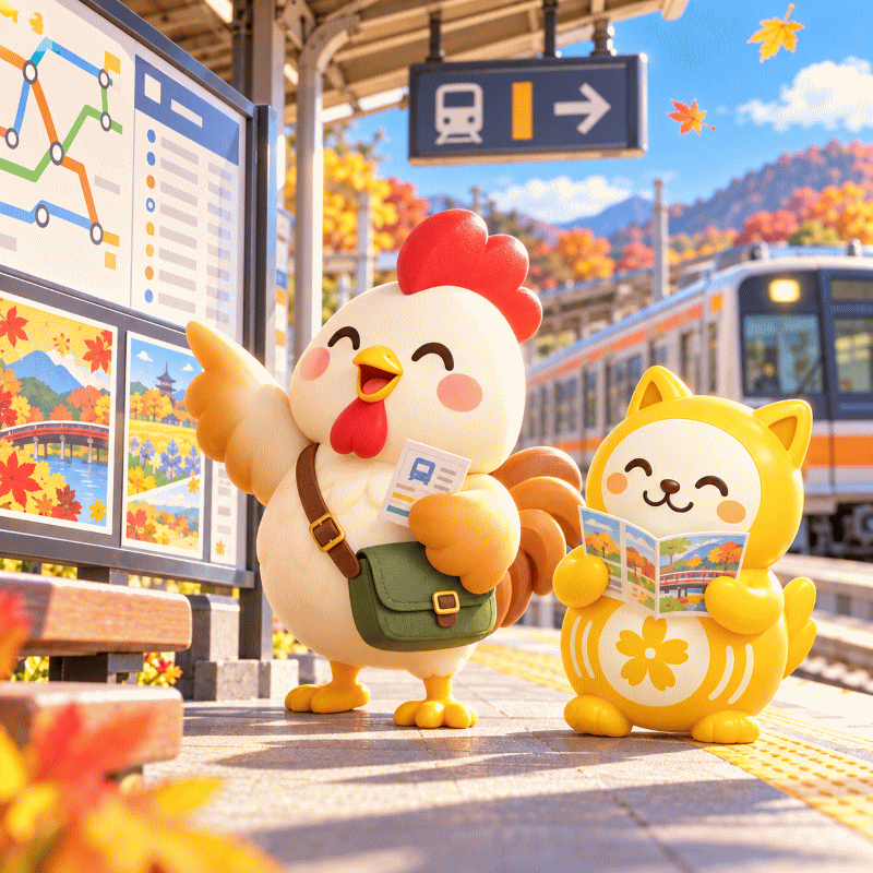 10月14日は「鉄道の日」 辛酉 × 九紫火星 × 一粒万倍日で、鉄道で見つけた喜びを金運につなげる日