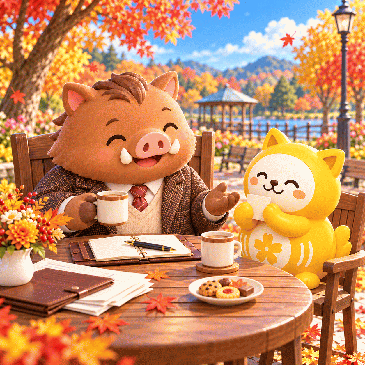 10月16日は「ボスの日」 癸亥 × 七赤金星で、感謝と敬意の会話を御縁と金運へつなげる日